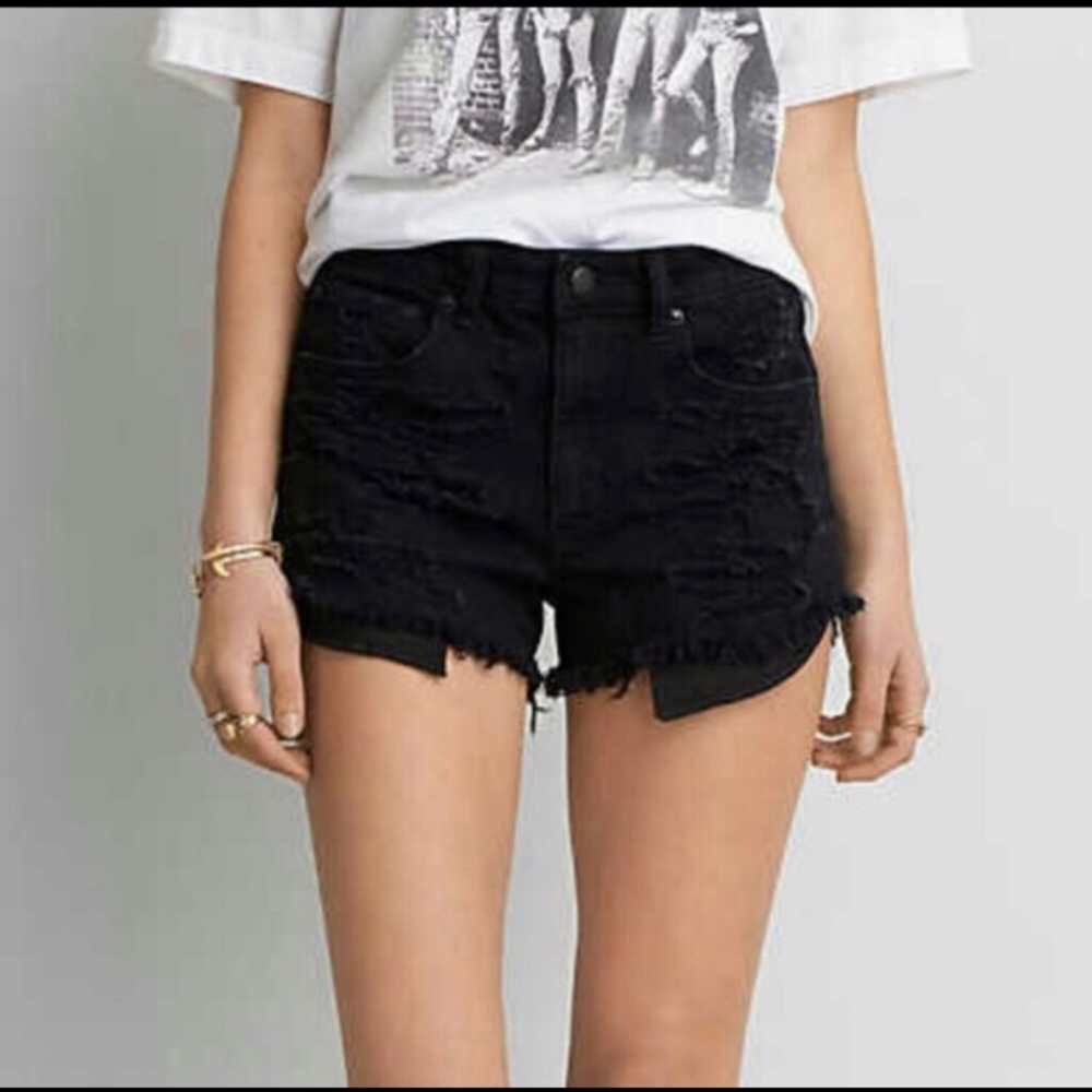 AE Hi-Rise Stretch Festival Shorts
